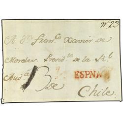 CHILE CONJUNTO de 5 frontales 