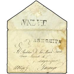 PERU Sobre circulado a YACANGO