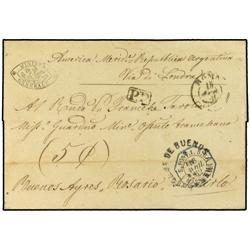 STAMPLESS CONJUNTO de 13 cartas con marcas de ESPAÑA