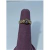 Image 1 : 14K YELLOW GOLD MOISSANITE RING