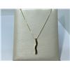 Image 1 : 14K YELLOW GOLD 15" NECKLACE WITH PENDANT