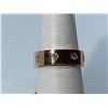 Image 1 : 14K ROSE GOLD DIAMOND RING