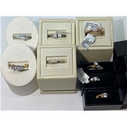 ASSORTED SAMPLE RINGS - Able Auctions