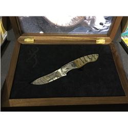 Browning Pocket Knife w/ Display Case