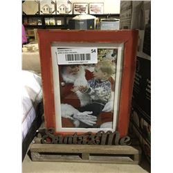 Santa Portrait Display