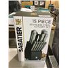 Image 1 : Sabatier 15-Piece Stainless Steel Cutlery Set