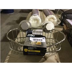 Org Stainless Steel Shower Basket