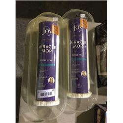 Joy ManganoMiracle Mop Refill Head Lot of 2