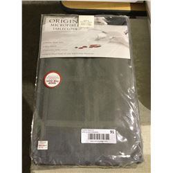 Origins Microfiber Tablecloth - Grey (60" x 102")
