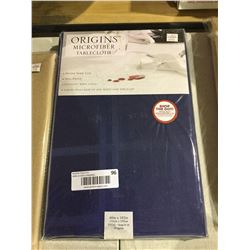 Origins Microfiber Tablecloth - Blue (60" x 102")