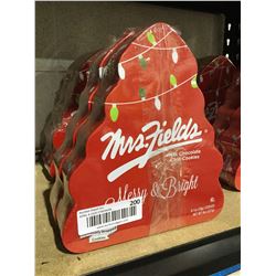 Mrs Fields Milk Chocolate Chip Cookies Tin (227g) Lot of 2