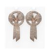 Image 1 : 11.45 ctw Diamond Earrings 18K Rose Gold