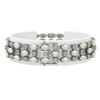 Image 2 : 14.15 ctw Opal & Diamond Bracelet 10K White Gold