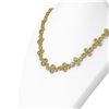 Image 2 : 81.53 ctw Canary Citrine & Diamond Necklace 18K Yellow Gold