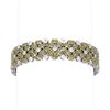 Image 1 : 41.08 ctw Canary Citrine & Diamond Bracelet 18K White Gold