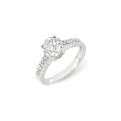 1.05 ctw Certified VS/SI Diamond Solitaire Ring 14K White Gold