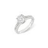 Image 1 : 1.05 ctw Certified VS/SI Diamond Solitaire Ring 14K White Gold