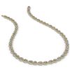 Image 2 : 18 ctw Mix Cut Diamonds Designer Necklace 18K Yellow Gold
