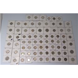 Qty 70+ Collectible Coins w/ Dates, etc
