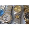 Image 19 : Qty 15 Replica Watches - Seiko, Geneva, Jaivinchi, Philip Persio & Misc Rings, etc