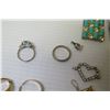 Image 9 : Qty 15 Replica Watches - Seiko, Geneva, Jaivinchi, Philip Persio & Misc Rings, etc