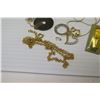 Image 3 : Misc Jewelry: Chokers, Rope Chains, Bracelet, Pendants, Brooches, Pins, etc