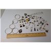 Image 2 : Misc Jewelry: "Kuuipo" Enameled Hawaiian Bracelet, Misc. Bracelets, Rings, Cuff Links, Earrings, Tie