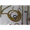 Image 8 : Misc Jewelry: Link Chains, Necklaces, Pendants, Ring, Crosses, etc