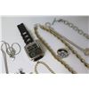Image 8 : Link Neck Chains, Pocket Watches, Earrings, Heart Pendant, Men's Ring, Watch, etc