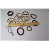 Image 2 : Misc Enameled Bracelets, Semi-Precious Stone Bracelets, etc.