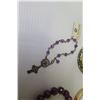 Image 3 : Misc Enameled Bracelets, Semi-Precious Stone Bracelets, etc.