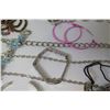 Image 8 : Misc Jewelry: Link Neck Chains, Bracelets, Earrings, Rings, Pendants, etc