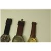 Image 8 : Qty 3 Watches: Diesel, Guess & FMD Japan Water Resistant w/ Leather Bands