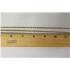 Image 8 : 14K Gold Gold 24" Twist Rope Neck Chain 19.22 Grams