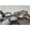 Image 8 : Qty 11 Men's Silver-Toned Rings, Sizes 7.5-12 - Triton, Tungsten, Brute Titanium, etc