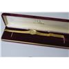 Image 1 : Ladies Omega Watch w/ Case, Back Marked 14K, Front Crystal (left) Scratched