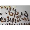 Image 9 : Misc Hawaiian-Theme Koa Wood Pendants, etc - Fish Hooks, Paddles, Ipu, Honu, etc