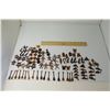 Image 2 : Misc Hawaiian-Theme Koa Wood Pendants, etc - Fish Hooks, Paddles, Ipu, Honu, etc