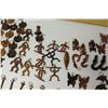 Image 8 : Misc Hawaiian-Theme Koa Wood Pendants, etc - Fish Hooks, Paddles, Ipu, Honu, etc