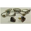Image 1 : Misc Jewelry - Vintage Rings & Pair of Earrings
