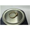Image 8 : 14K Gold Ring with Single Stone