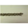 Image 16 : 10K Gold Link Bracelet w/Small Diamonds, Floral & Bow Design