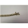 Image 7 : 14K Gold Diamond Link Bracelet