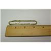Image 9 : 14K Gold Diamond Link Bracelet