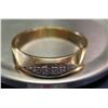 Image 1 : 14K Gold Ring with Channel-Set Diamonds, Approx. 4.26 Grams