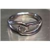 Image 1 : Platinum Ring with Single Diamond
