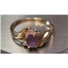 Image 1 : 10K Gold Ring with Single Stone