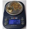Image 1 : 14K Rope Chain and 14K Gold-Filled Locket, Approx. 6.84 Grams Combined