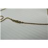 Image 9 : 14K Rope Chain and 14K Gold-Filled Locket, Approx. 6.84 Grams Combined