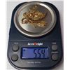 Image 1 : 18K Link Neck Chain (broken) and 18K Crescent Pendant, Approx. 5.54 Grams Combined